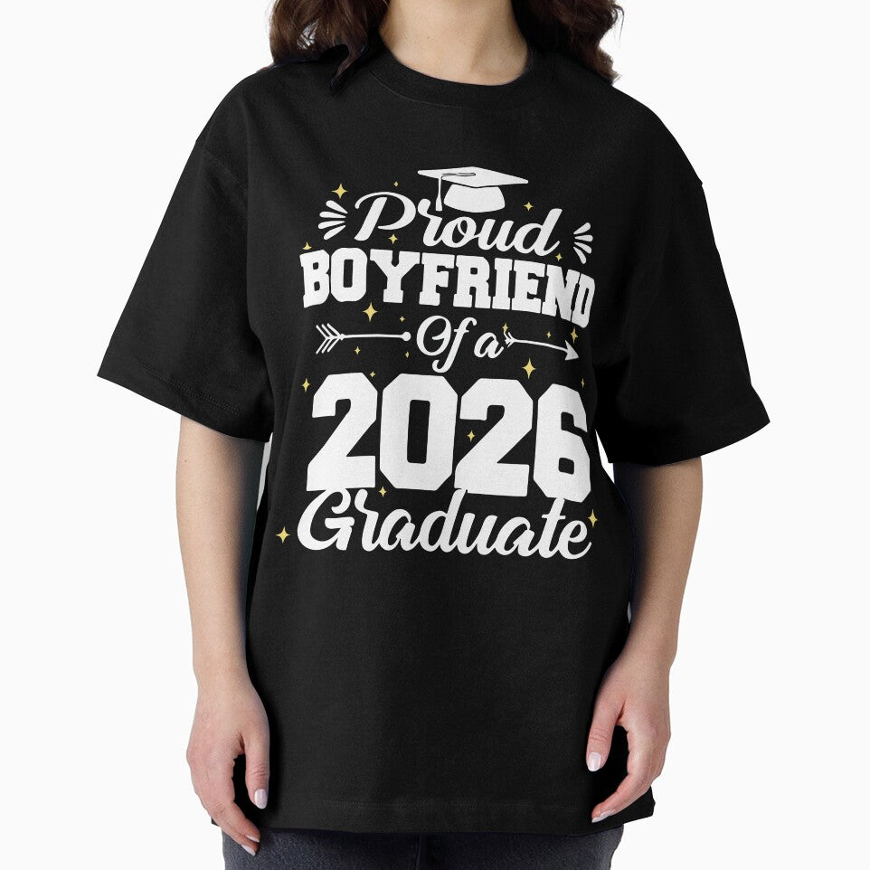 Proud Boyfriend Class of 2026 Graduation Party Gift by kiralynstration