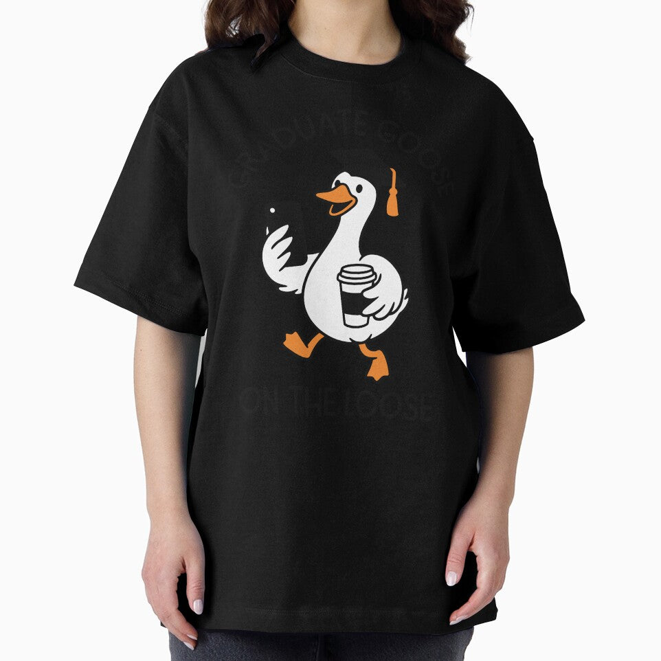 Graduate Goose On The Loose | Class of 2026 Graduation | Cute Animal Graduate Gift by gunaone-design