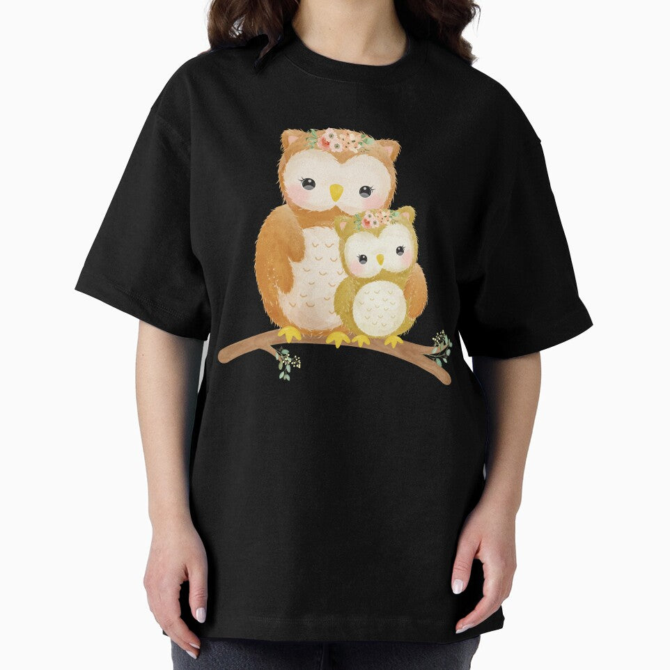 Cute Owl Art For Men Women Kids Boys Girls Owl Lovers by Waleedw