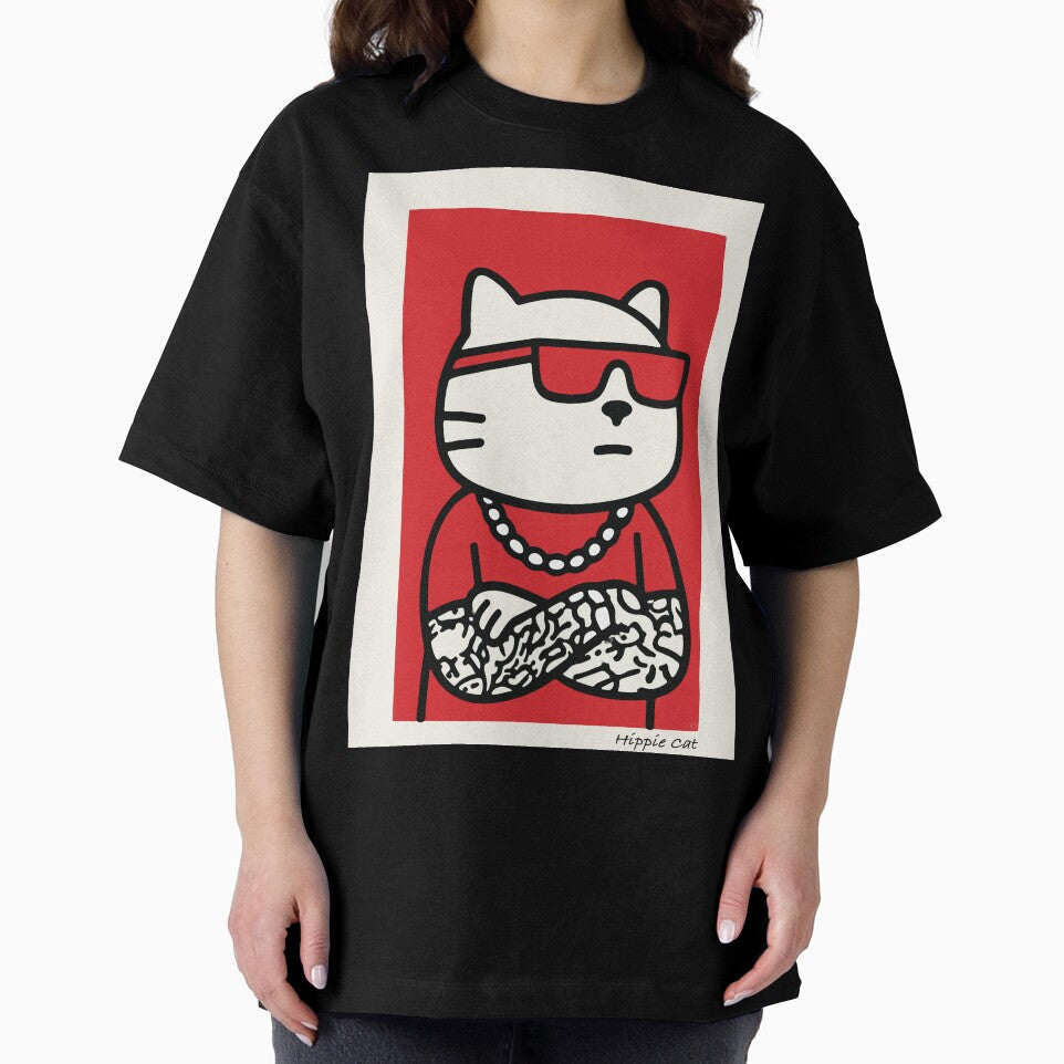 Hippie Cat by bixdesign