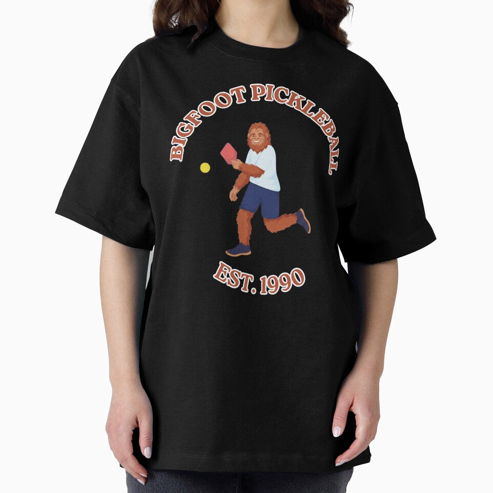 Vintage Bigfoot Pickleball Est 1990 - Funny Sasquatch Sports by "Positive Vibes & Daily Lifestyle"