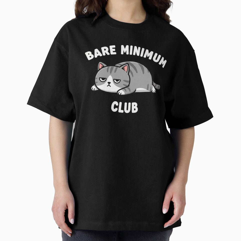 Bare Minimum Club Cat by  Existential