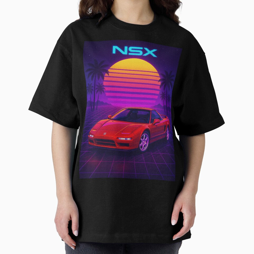 Midnight Drive | Vaporwave NSX Retro Design by Jocamedahub