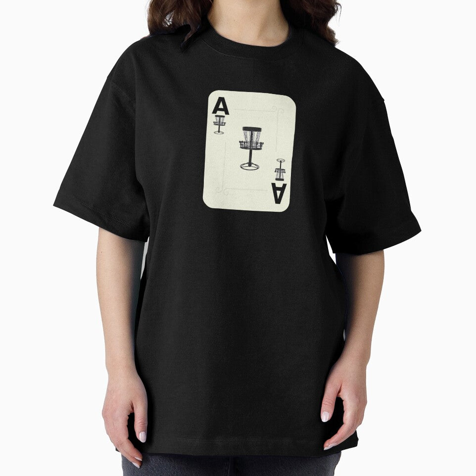 Disc Golf Ace Basket Poker Card by AlphaMoon