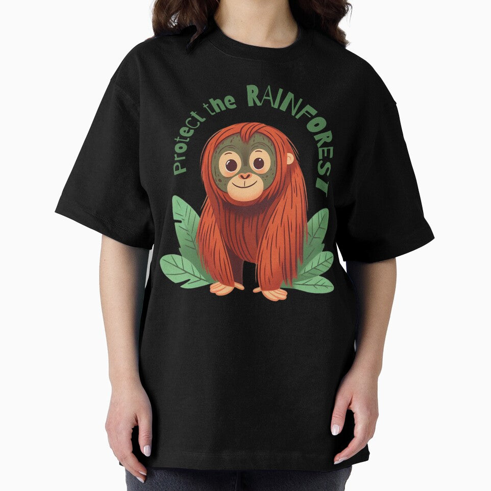 Protect the rainforest - Baby Orangutan by PrintSoulDesign