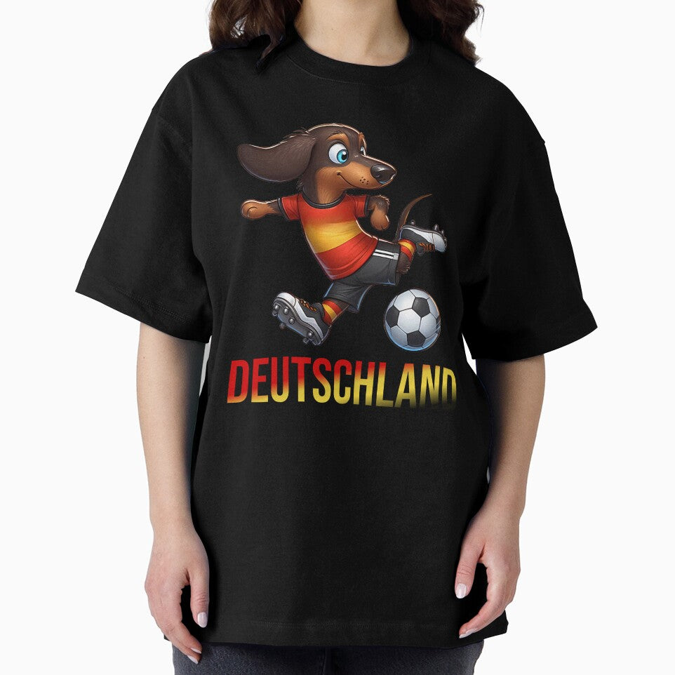 Funny Dachshund soccer player,  German football team World Tournament by Oz64
