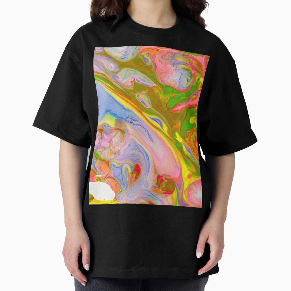 colorfull abstract paint texture pattern by B-outfiters