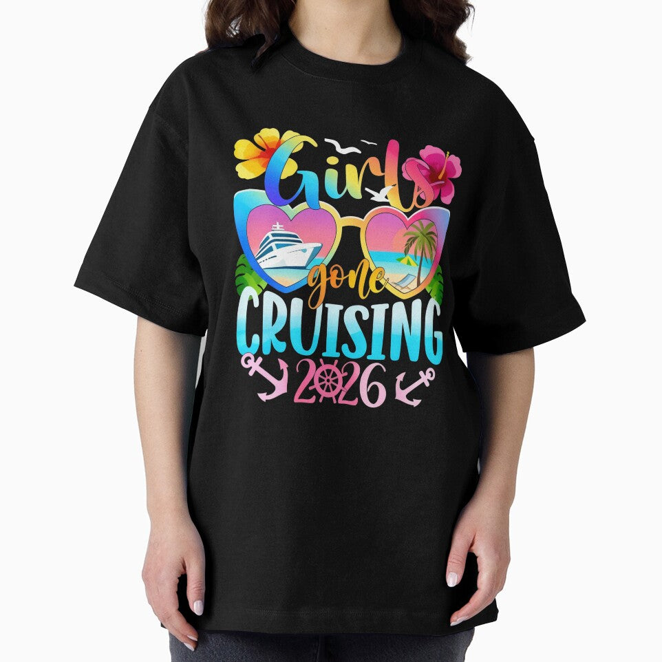 Girls Gone Cruising 2026 Cruise Vacation Trip Funny Besties by CosmoKitsch