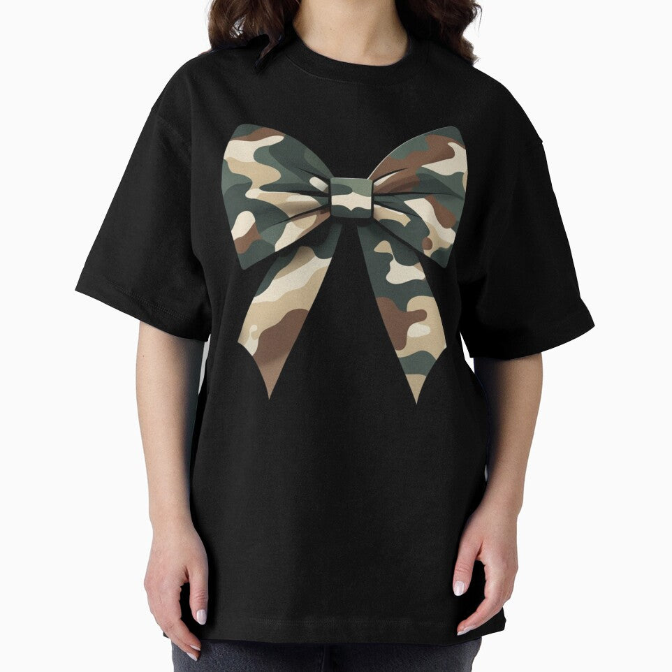 Camouflage Old Camo Bow Camo Coquette Bow Hunting Women Girl by Dabbing Turtle Designs