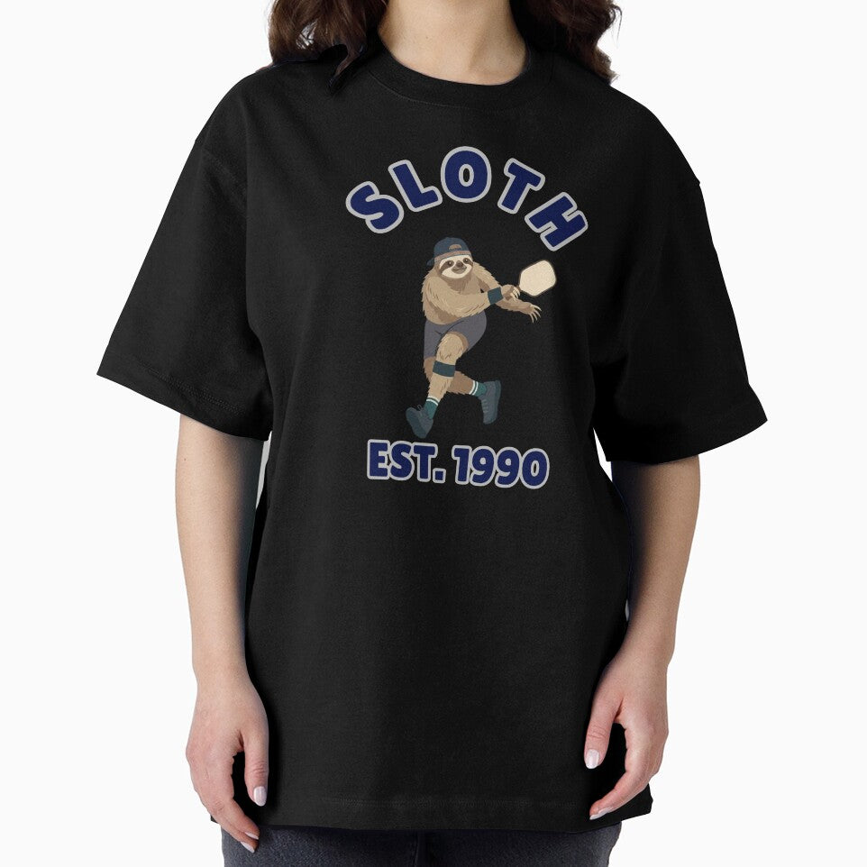 Vintage Sloth Pickleball Est 1990 - Slow & Steady by "Positive Vibes & Daily Lifestyle"