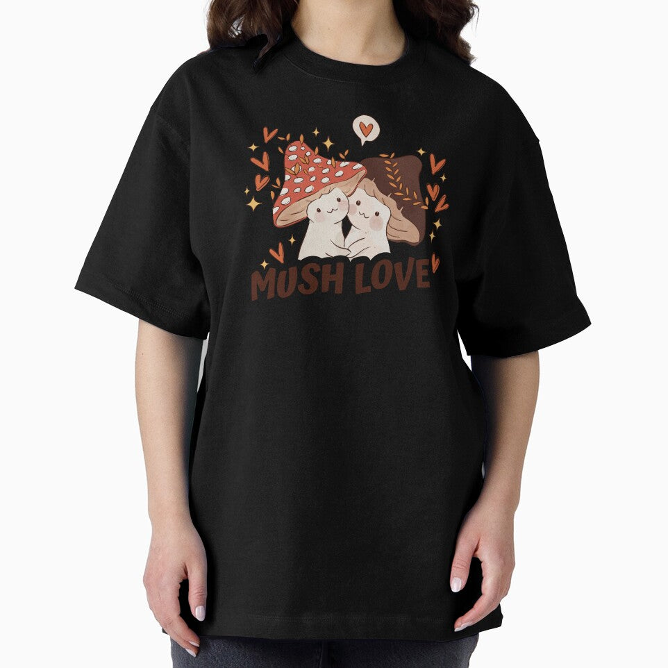 Cute Cottage Core Mushroom Valentine - Fairycore by Paperfly Studio