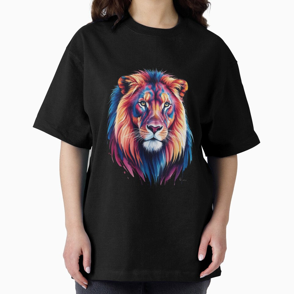 Neon Lion by Nature's Palette