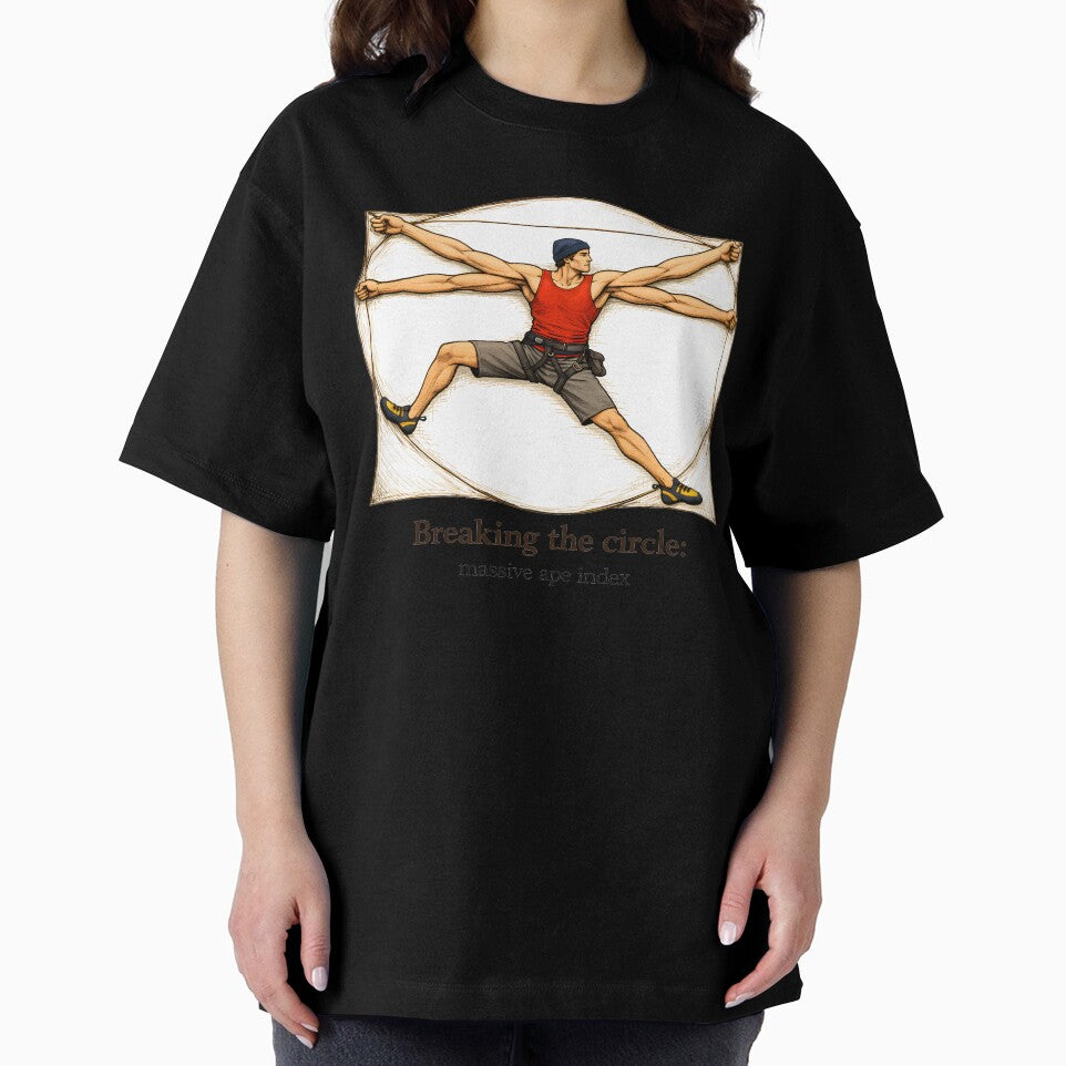 Vitruvian climber - massive ape index by pumpedpongo