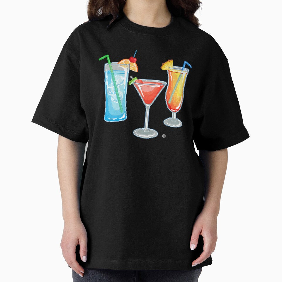 Pixel Summer Drinks by maicakes