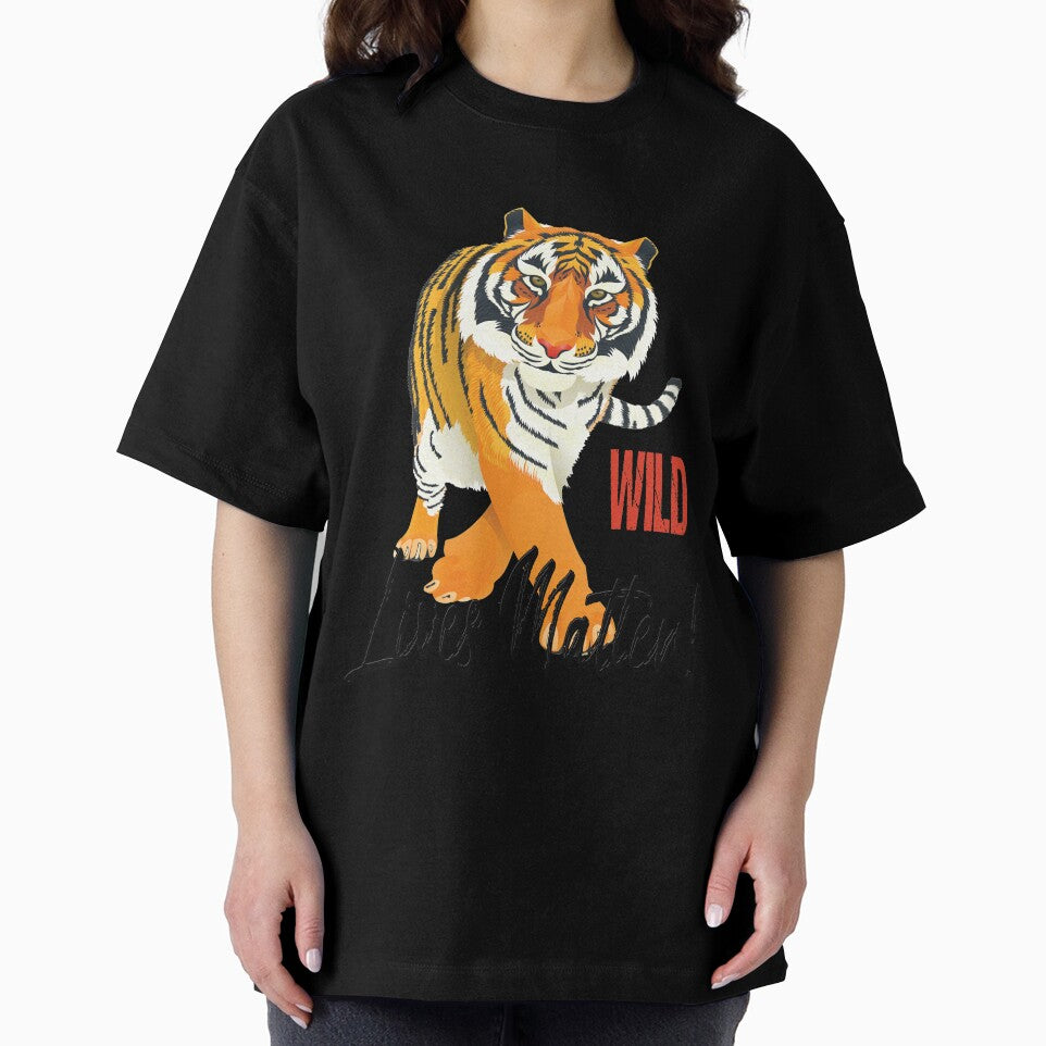 WILD LIVES MATTER - BENGAL TIGER WILDLIFE ANIMAL by Jecolds