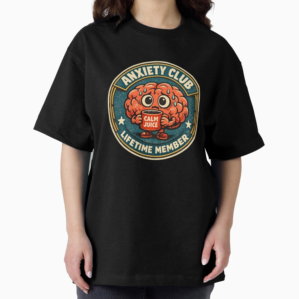 Anxiety Club Calm Juice Badge by Dresut