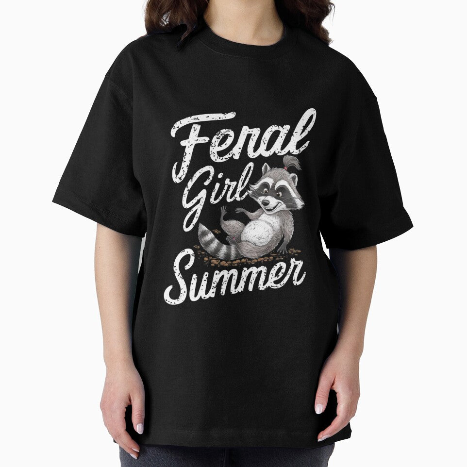 Funny Sweet Feral Girl Summer Possum Meme by Watercolored-Me