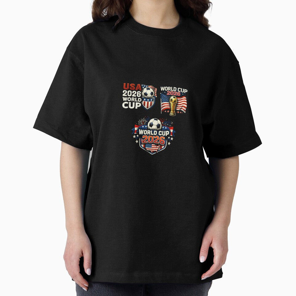 World Cup 2026 USA T-Shirt – Soccer Football Fan Design | America Host Edition by NomadUSArt
