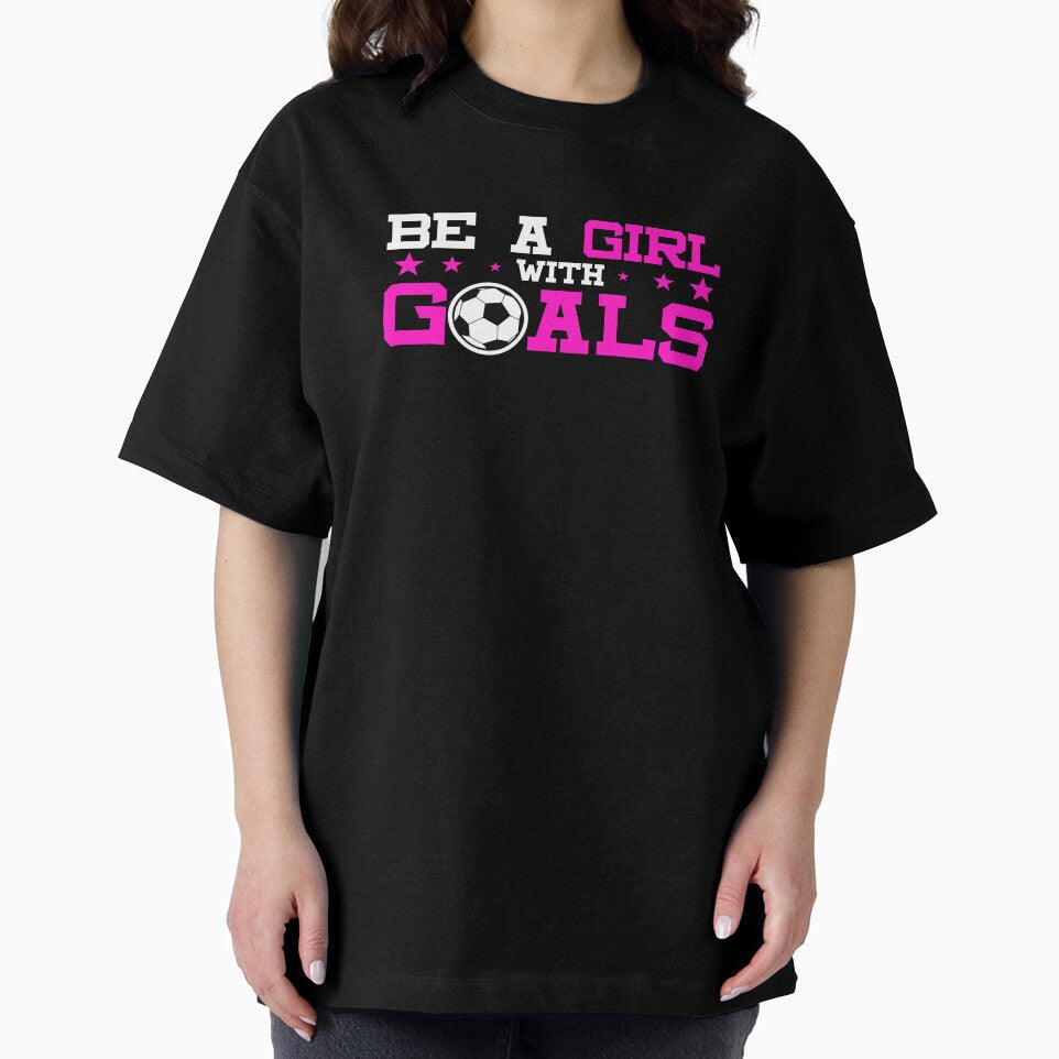 Girl With Goals Soccer product, Soccer print, Sports Tee by Lisbob