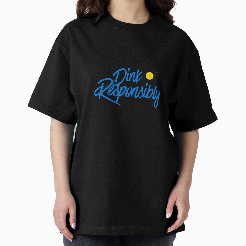 Dink Responsibly Pickleball Player by Flip Your Pancake