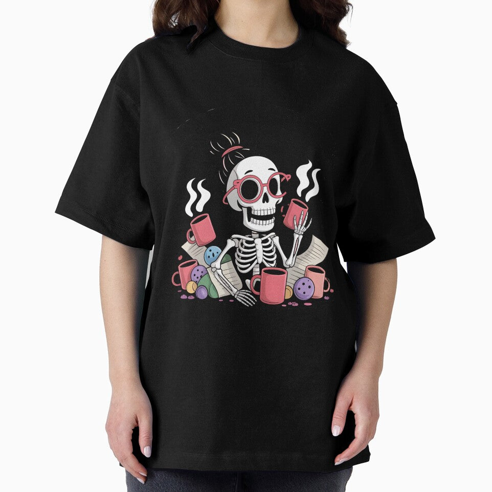 Overstimulated Moms Club Skeleton by Tommy's Arts