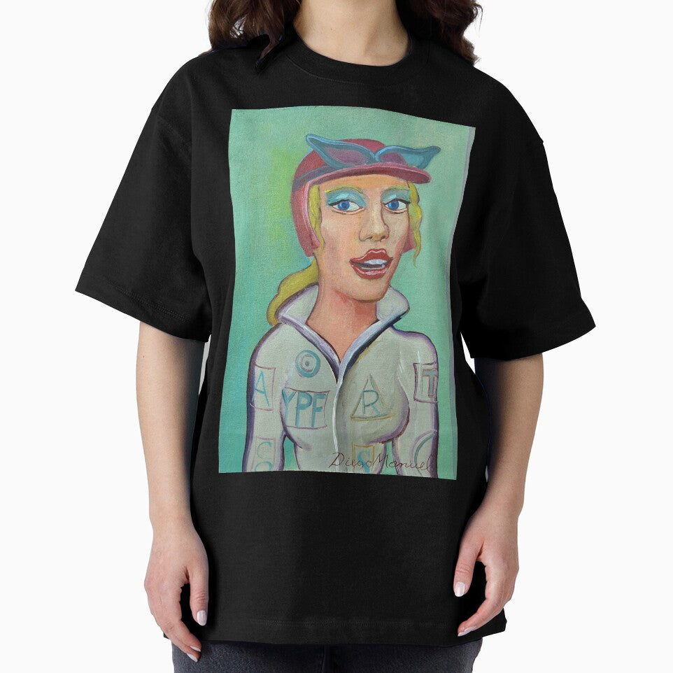 girl in pilot costume 2 by Diego Manuel Rodriguez