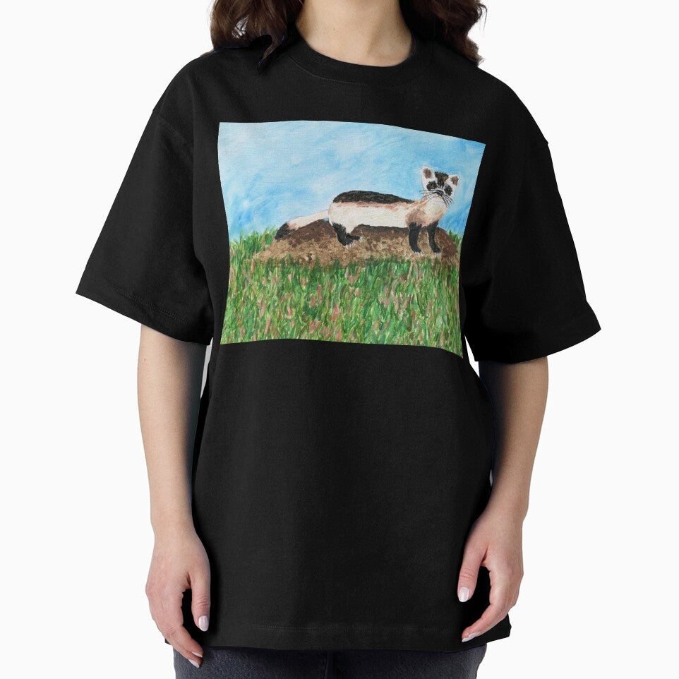 Black-Footed Ferret (Critically Endangered Species) by ArtbyBrittney