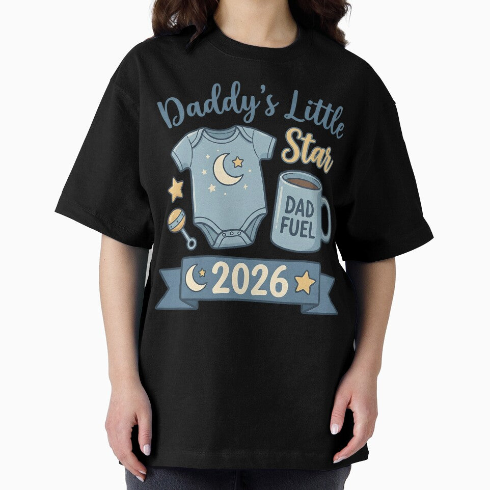 Expecting Dad 2026 Shirt – Baby Announcement Tee by LunaticDream