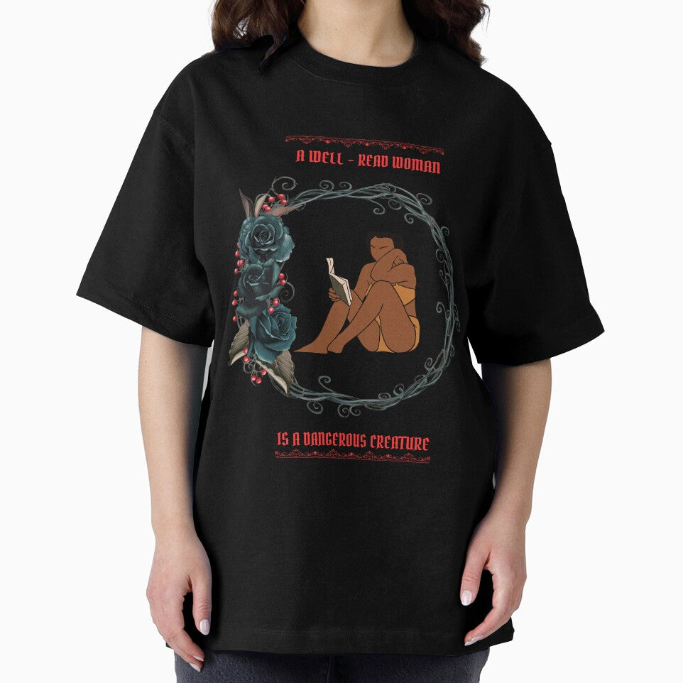 A Well-read Woman Is A Dangerous Creature by Innovate Light Art