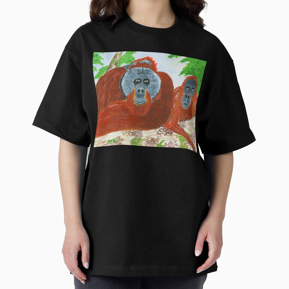 Sumatran Orangutan (Critically Endangered) by ArtbyBrittney