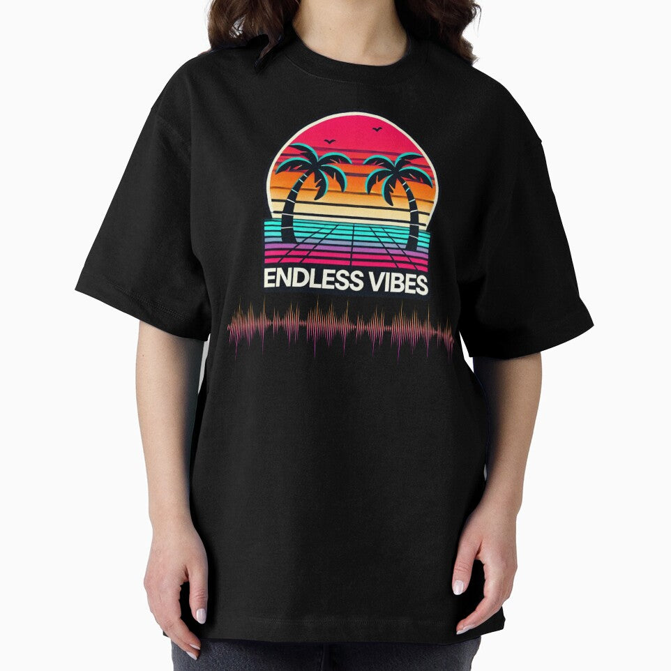 Endless Vibes - Retro 80s Synthwave Music Sunset by buglevel
