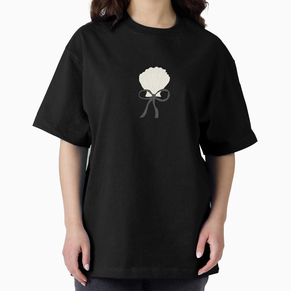 Seashell with Black Bow by coastal collective