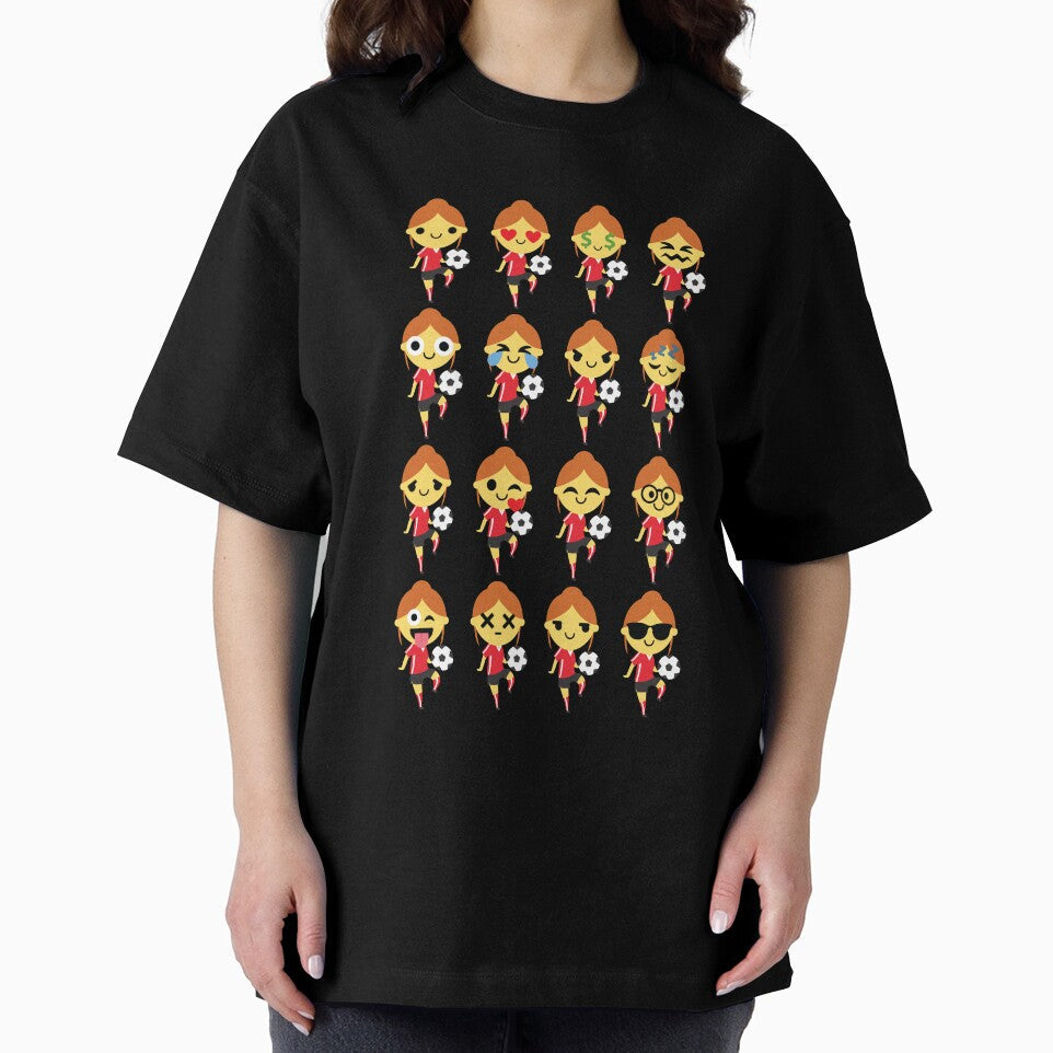 Soccer Girl Emoji by HippoEmo