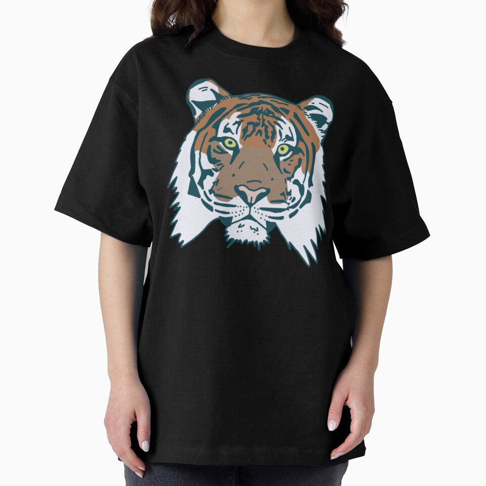 Tiger Block Print by Kara SJ