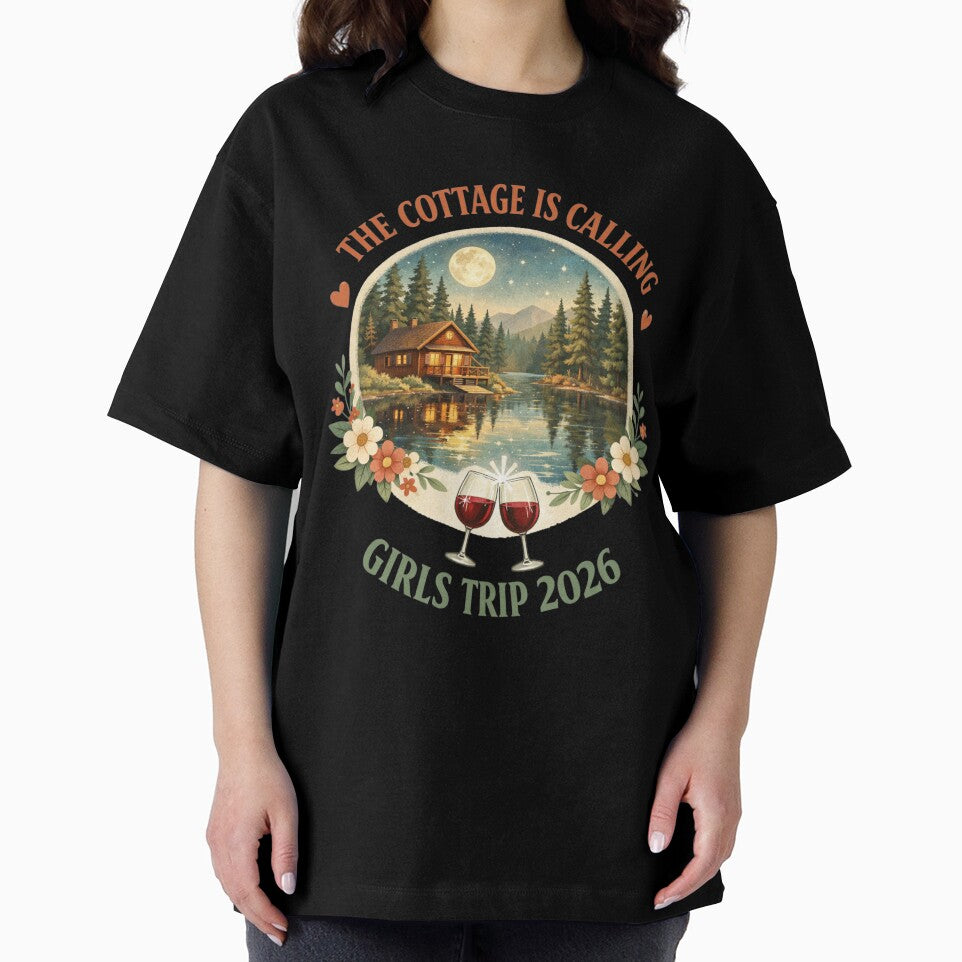 The Cottage Is Calling Funny Girls Trip 2026 Vibes by Pawsome Quotes