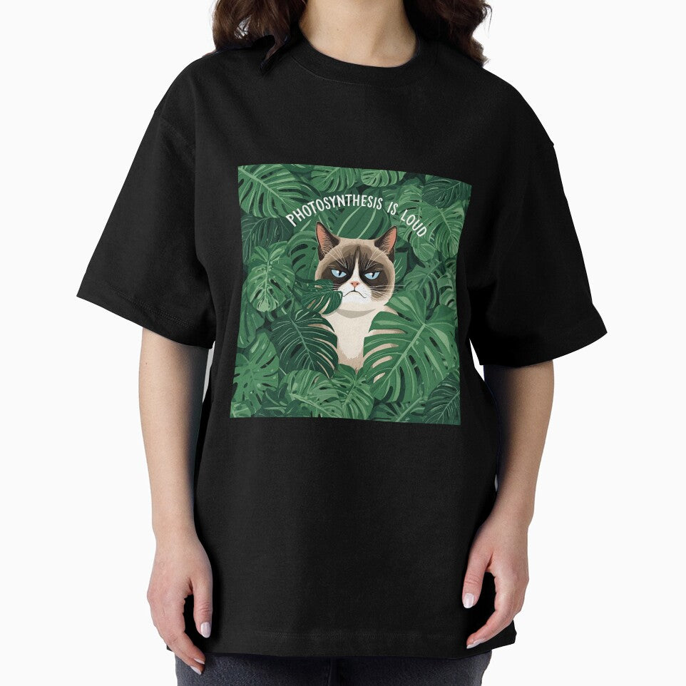 Photosynthesis Is Loud - Sensory Overload Grumpy Cat & Plants by The Grumpy Pet Club