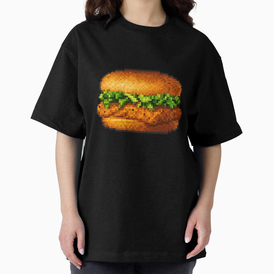 McChicken Chicken Sandwich Mcdonalds Pixel Art by littlefrankshop