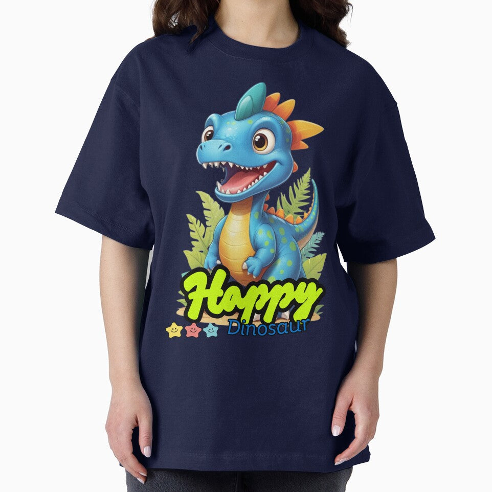 happy blue dinosaur by KIDS-PRINTS