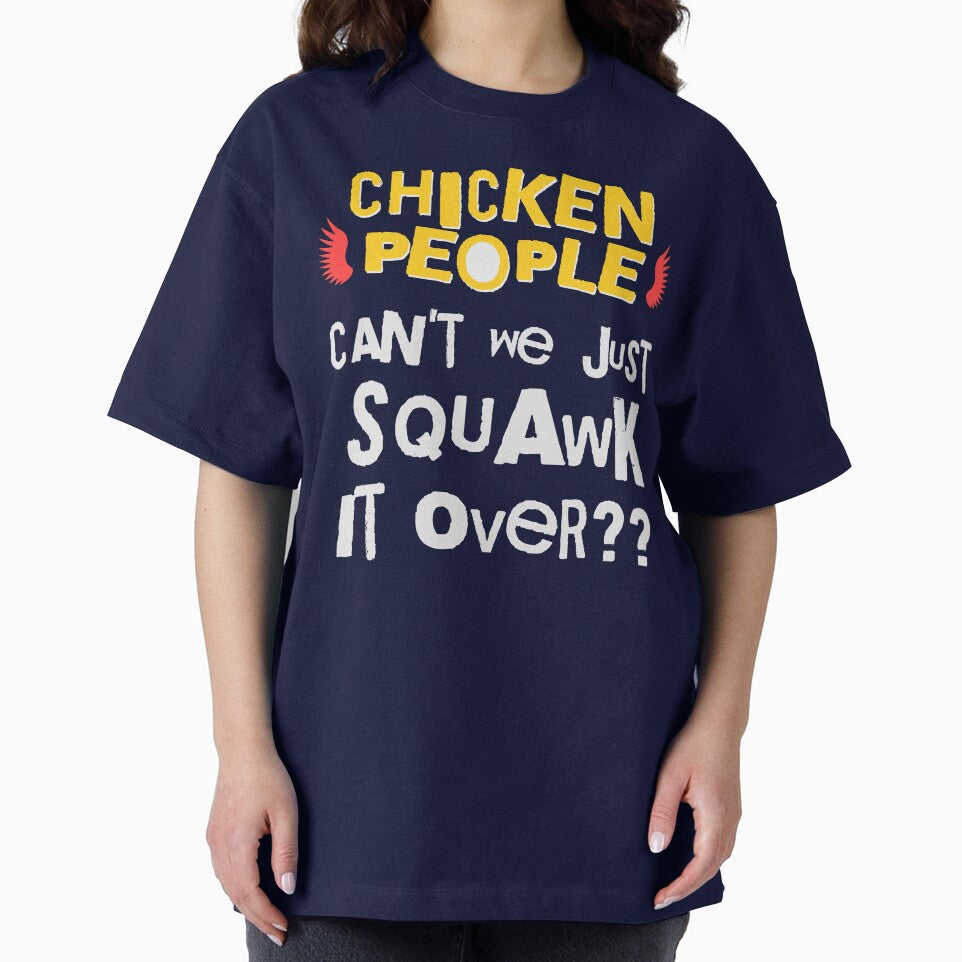 CHICKEN PEOPLE: Can't We Just Squawk It Over by rockandahardplaceradio