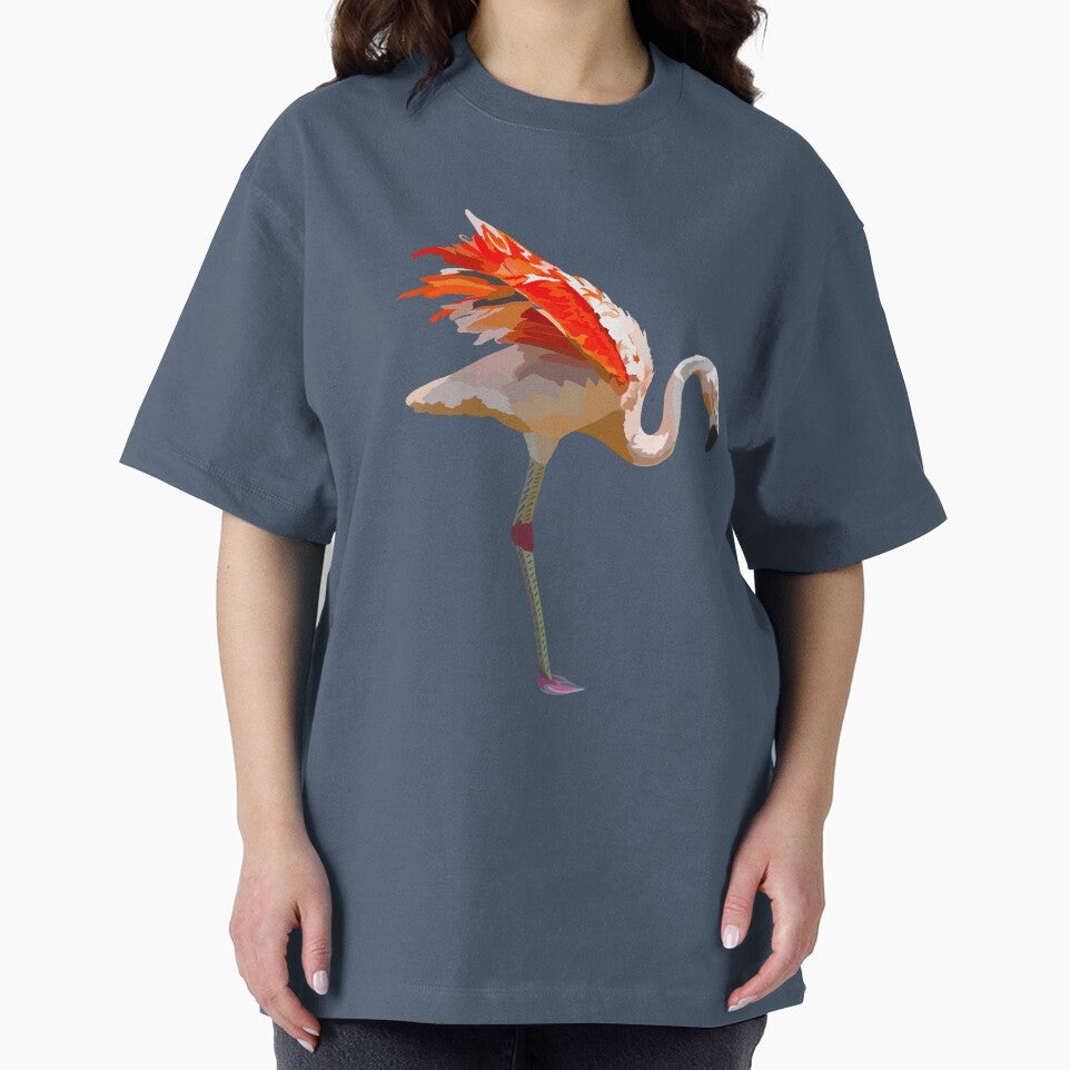 C is for Chilean Flamingo,Chilean Flamingo Illustration – Elegant South American Wading Bird Artwork by PrettylittlepastelUk