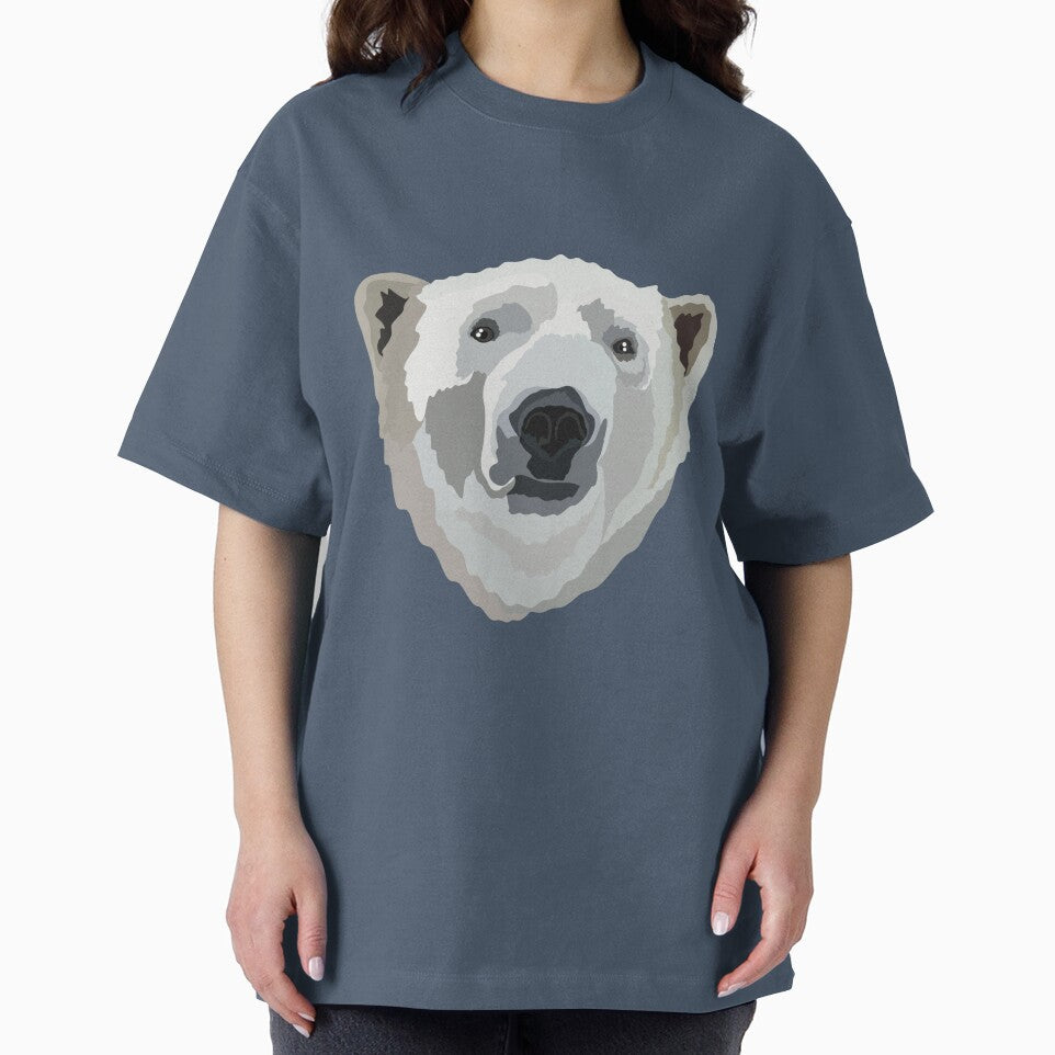 P is for Polar Bear,Polar Bear – Majestic Arctic Predator Wildlife Illustration by PrettylittlepastelUk