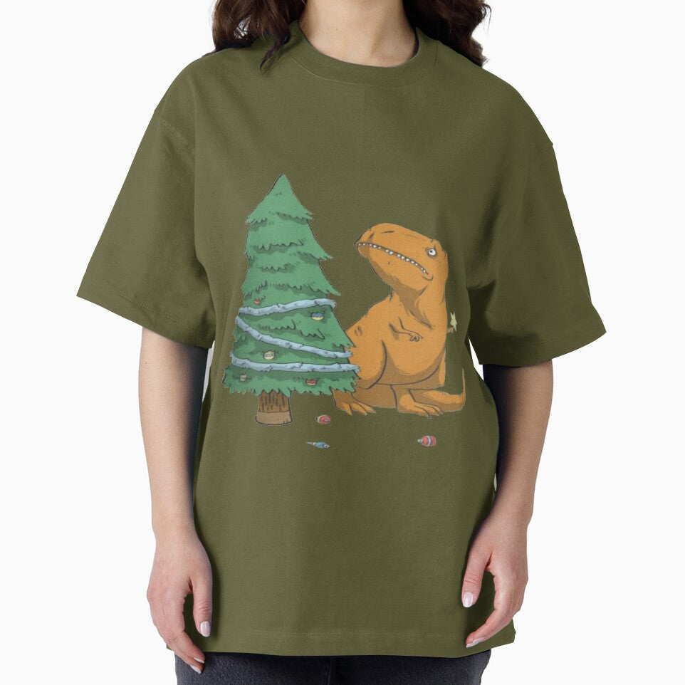 Christmas dinosaur by THEMORPHO