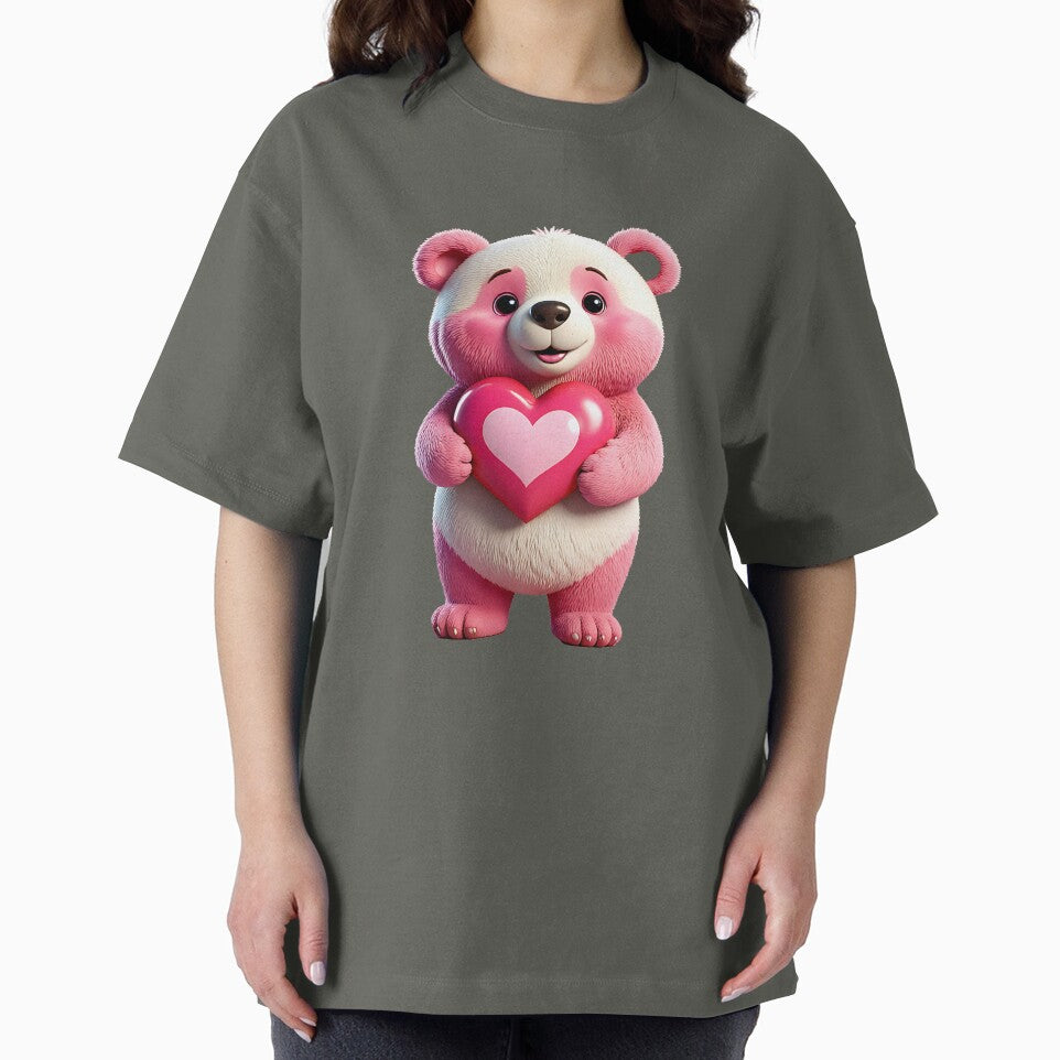 Heartwarming Pink Bear by Creative.Shop