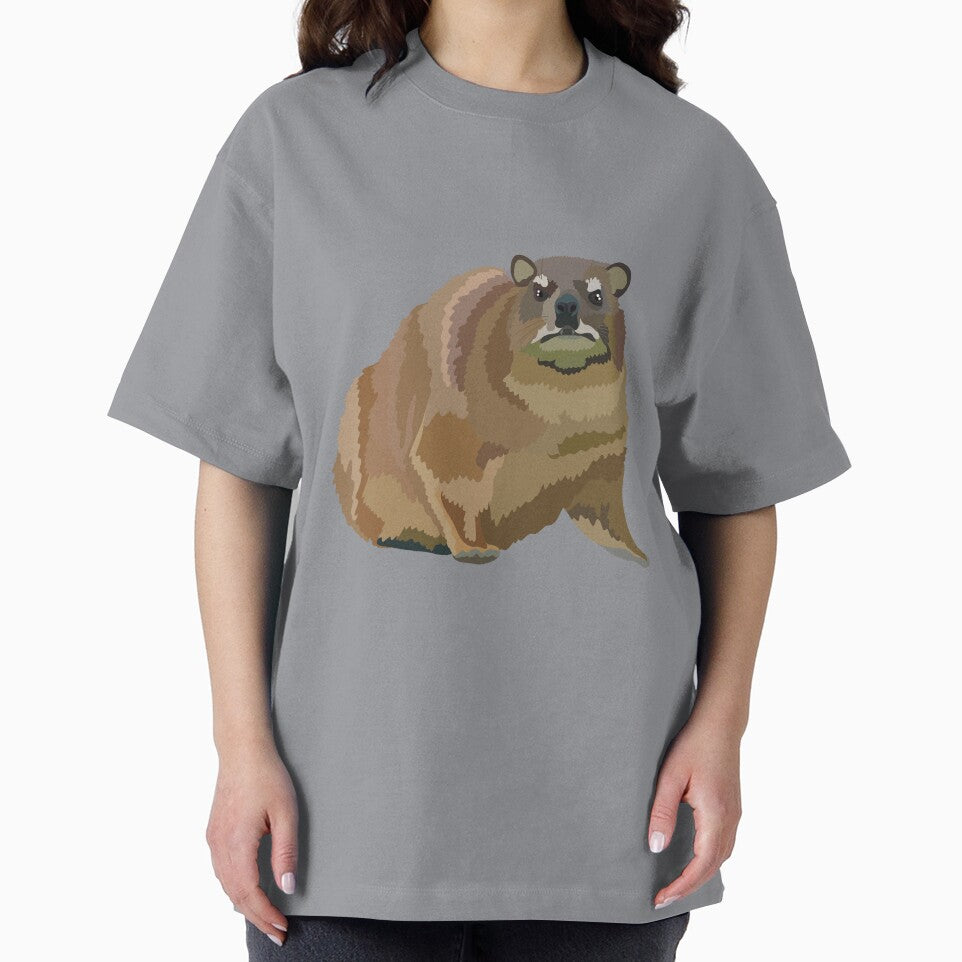 R is for Rock Hyrax,Rock Hyrax – Unique African Mammal Wildlife Illustration by PrettylittlepastelUk