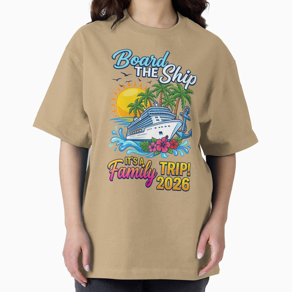 Board The Ship Family Cruise Trip 2026 by TeNovaStudio