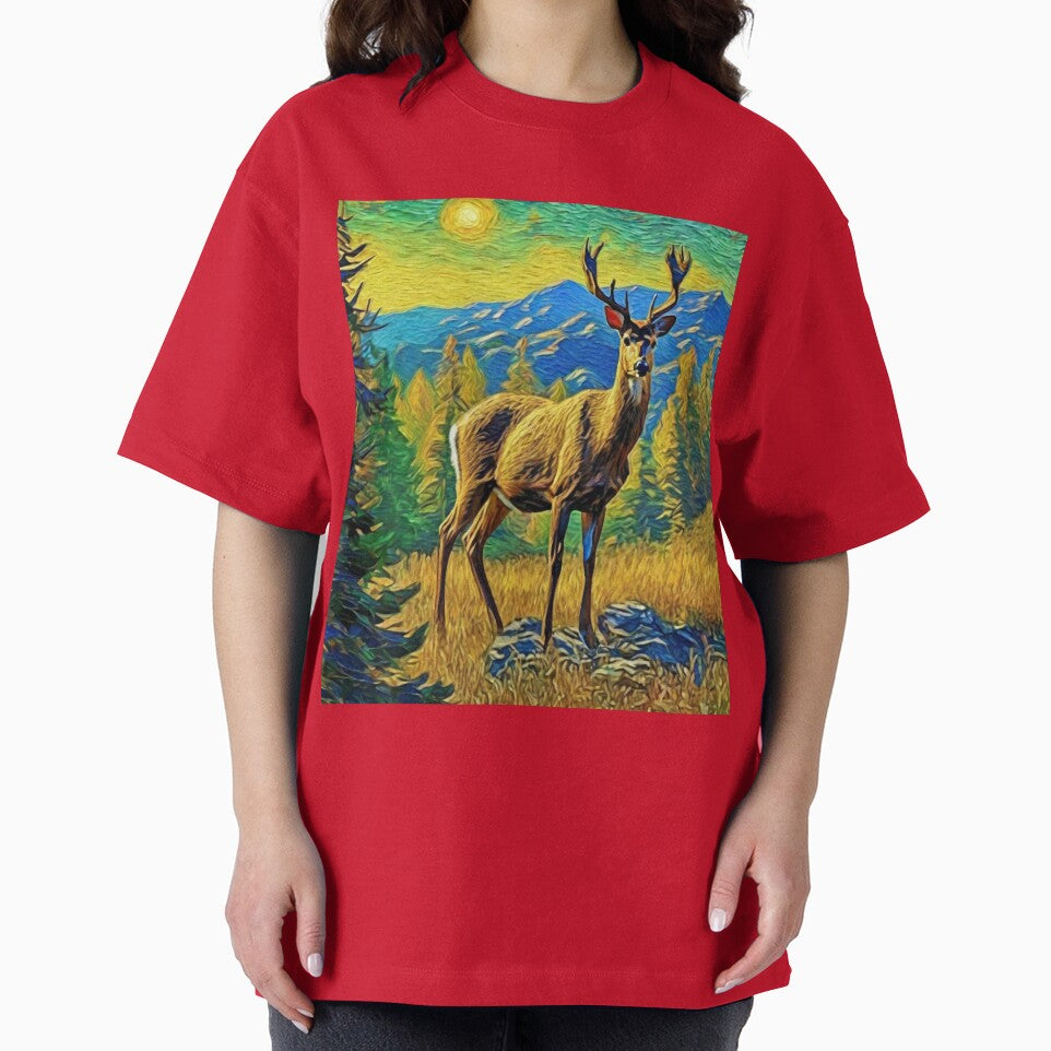 "Majestic Deer in the Montana Wilderness" by Artisticanvas