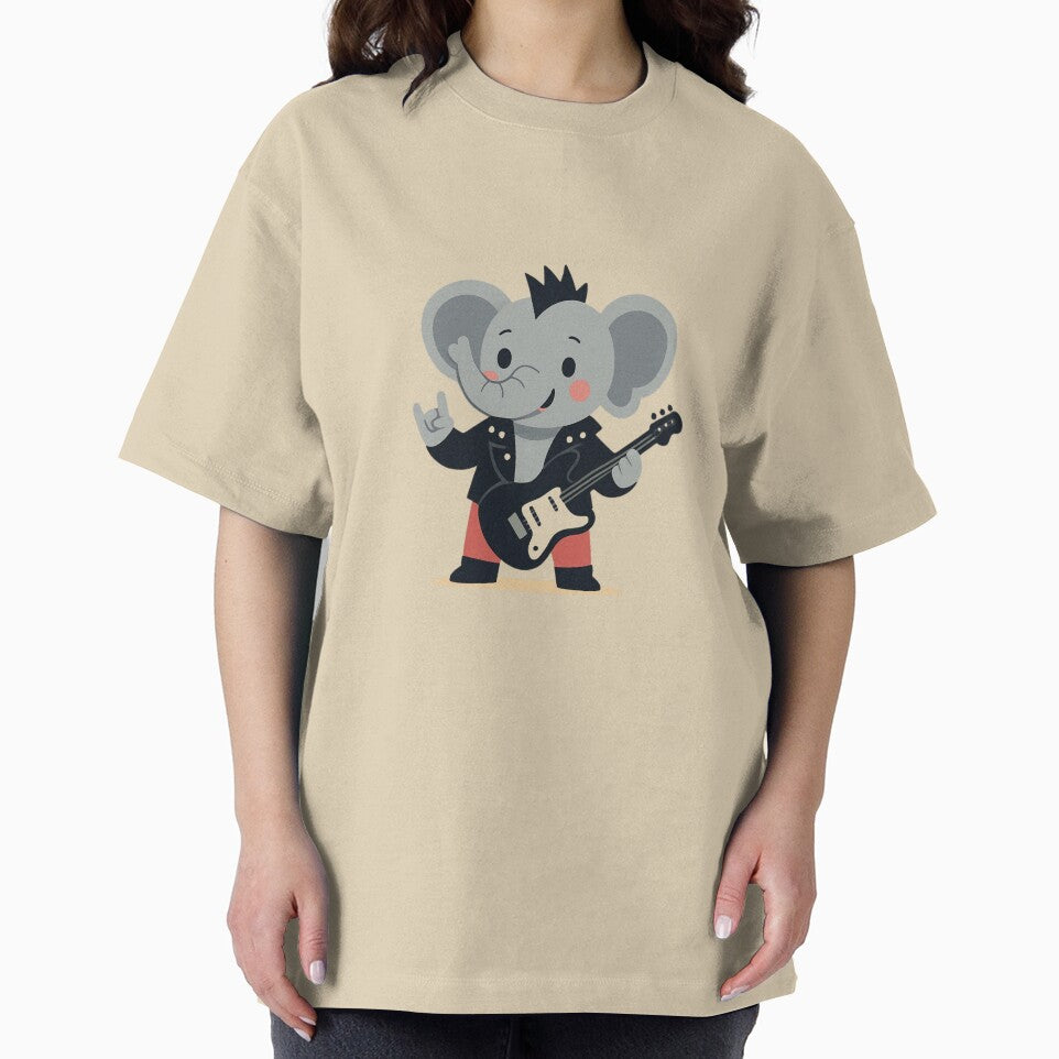 Rock Star Elephant by Animal Aura Studio