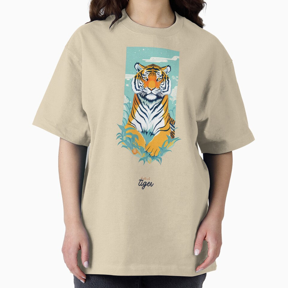 Vintage Tiger by CallisC Arts by CallisC-Arts