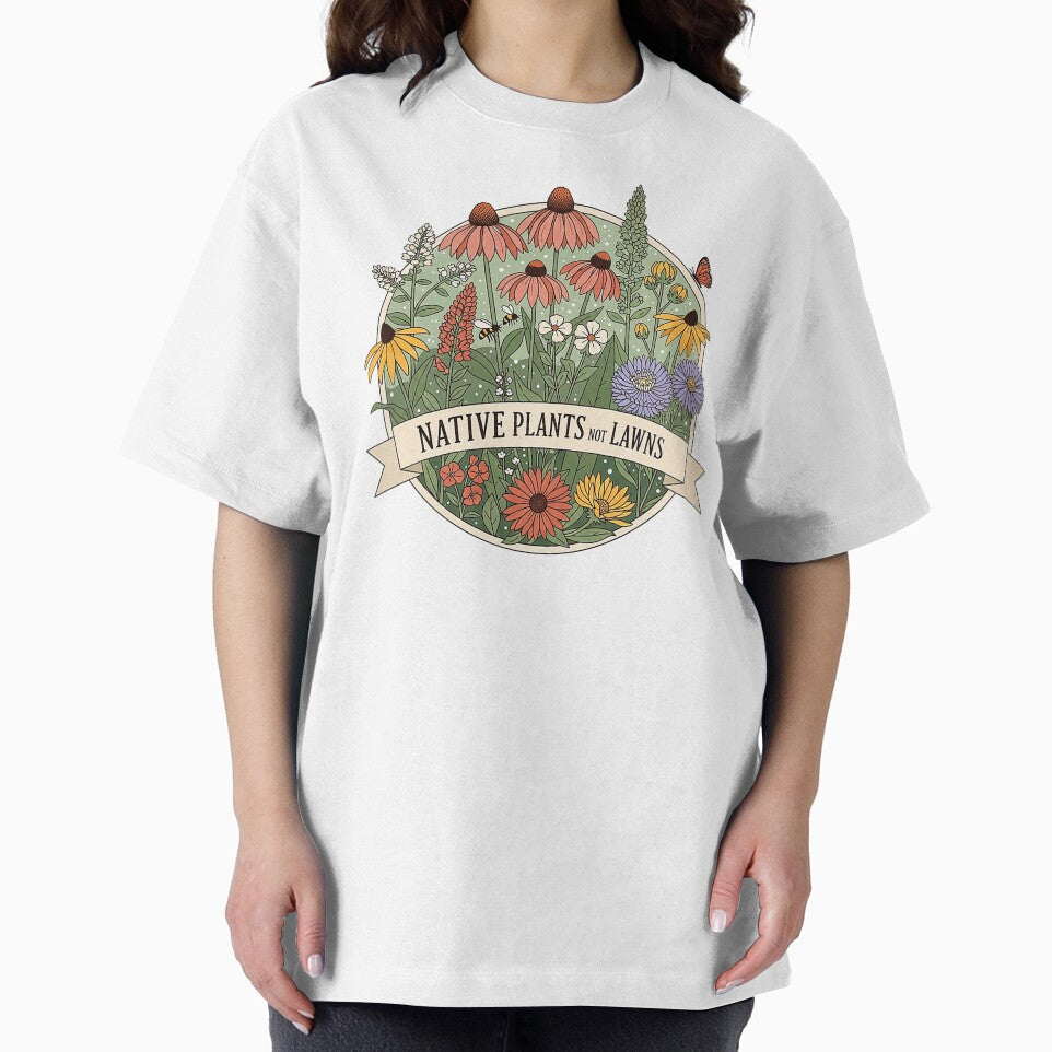 Vintage Native Plants Not Lawns Gardener by SholoStudio