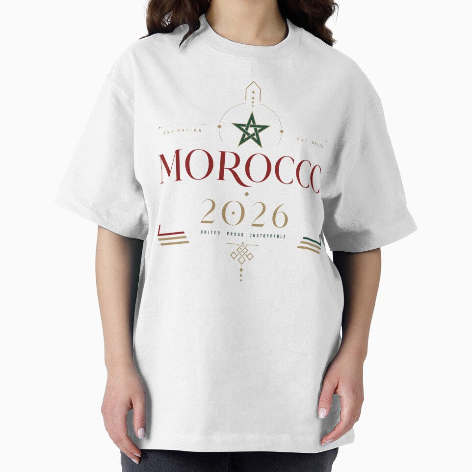 Morocco 2026 Football World Cup Glory | Atlas Lions Fan Supporter Shirt by rushaib